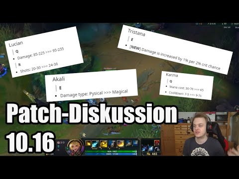 Patch-Diskussion 10.16 | Patchnotes-Rundown