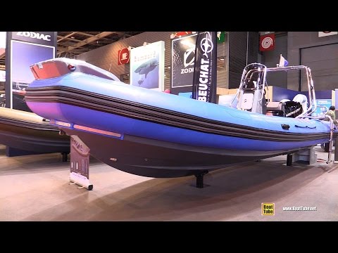 2016 Zodiac Pro Classic 750 Inflatable Boat - Walkaround - 2015 Salon Nautique de Paris