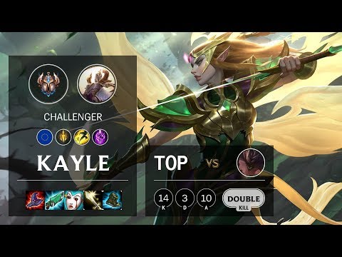 Kayle Top vs Malphite - EUW Challenger Patch 10.11