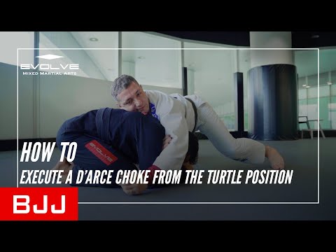 BJJ | How To Execute A D’Arce Choke From The Turtle Position