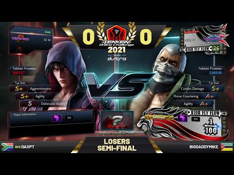 DaXpt (Jin) vs. BigDaddyMike (Bryan) - TOC 2021 South Africa Masters: Losers Semi-Finals