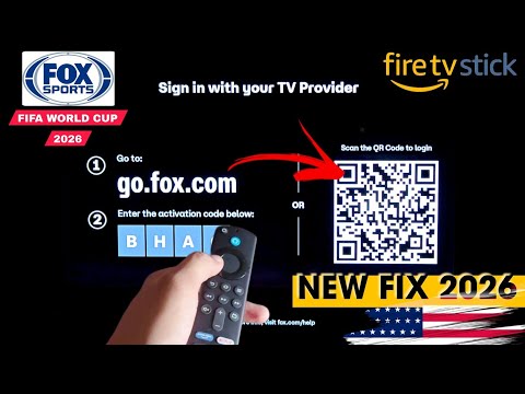 Fox Sports App on Firestick USA: NEW Activation Fix (Watch FIFA 2026)