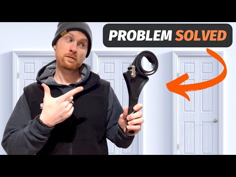 This Strap Wrench Has Saved Me SO MUCH Time When Installing Doors