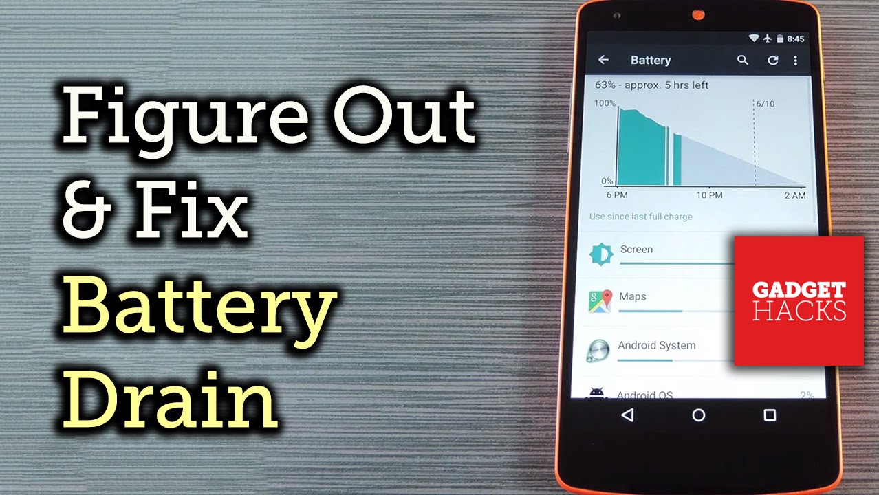 Identify & Resolve Battery Draining Issues on Android [How-To]