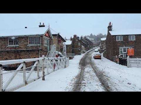 More snow hits Grosmont. S160 oil conversion update at Grosmont. Hartland boiler progresses at NYMR