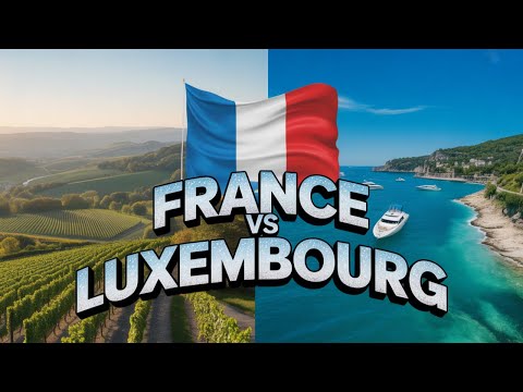 LUXEMBOURG Vs FRANCE | Which One Is Better to Visit? 4K VIDEO🌍
