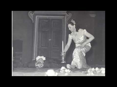 Amazing Renata Tebaldi and Giuseppe Taddei in Tosca live in Buenos Aires (1953)