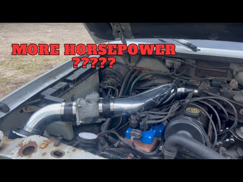 Installing a cold air intake on the Ranger