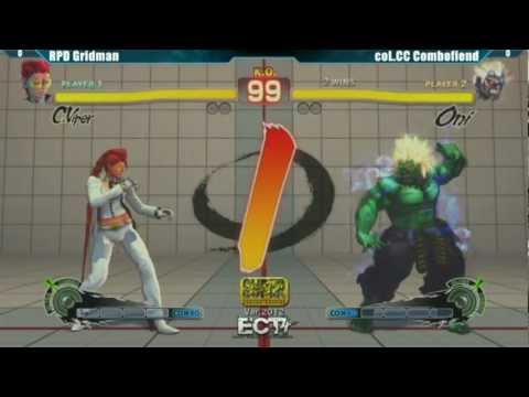 ComboFiend ( Oni ) vs Gridman ( C. Viper ) - ECT 4