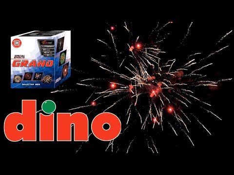 GRAND CIĄGLE WART UWAGI Wyrzutnia z Dino Grand Piromax Fajerwerki Market Dino Sylwester 2025/2026