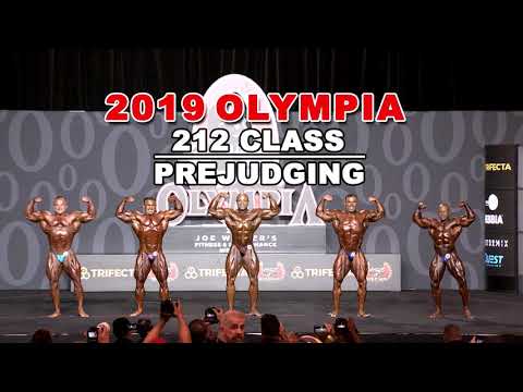 2019 MR. OLYMPIA 212 CLASS – PREJUDGING from GMV Bodybuilding