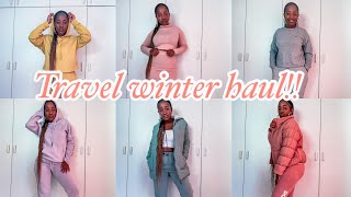 WHAT TO WEAR WHILE TRAVELLING IN WINTER | TRAVEL/ AIRPORT WINTER HAUL | Dr Andy Adventures