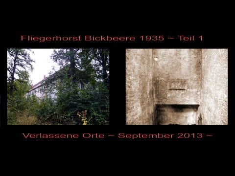 WW2 Fliegerhorst Bickbeere - 357 ОШАП/485 ОБВП - Brandis - Teil 1 ~ Lost Places 18 ~ 01.09.2013
