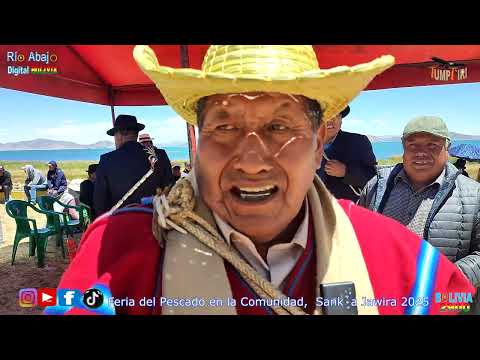 Feria del Pescado en Sank´aJawira 2025, Municipio de Huatajata, La Paz