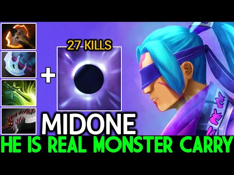 MIDONE [Anti Mage] He is Real Monster Carry 27 Kills Dota 2