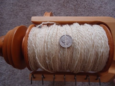 How to make a 2 ply yarn
