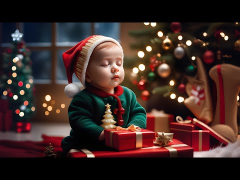 Christmas carol ♫ Silent Night Lullaby ♫  Piano Sleep Music for Babies ♫