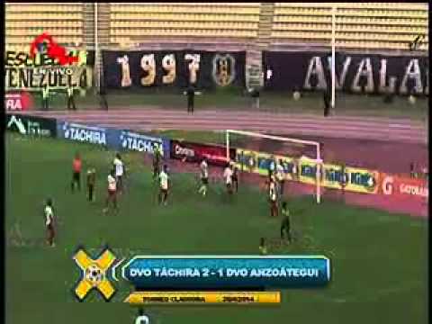 Dvo Táchira 2 Dvo Anzoátegui 1 Programa X(MeridianoTv) El Fútbol 21abril2014