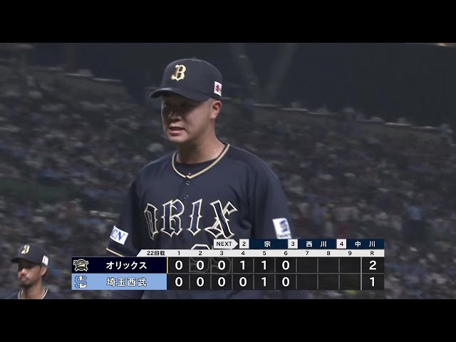 【6回裏】見事な火消し!! バファローズ・才木海翔 満塁のピンチで登板し無失点に抑える!! 2025年8月31日 埼玉西武ライオンズ 対 オリックス・バファローズ