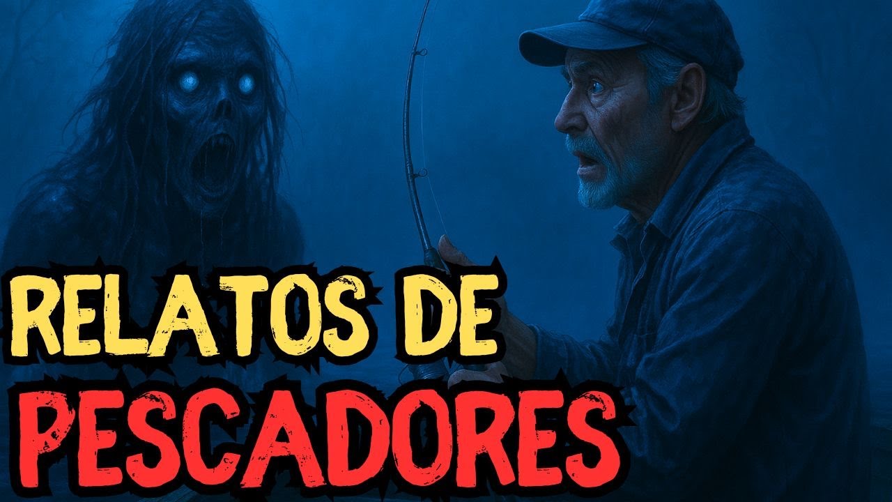 4 RELATOS SOBRENATURAIS DE PESCADORES - História de terror