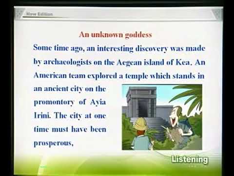 3 new concept english 03 新概念英语第三册第3课:An unknown goddess