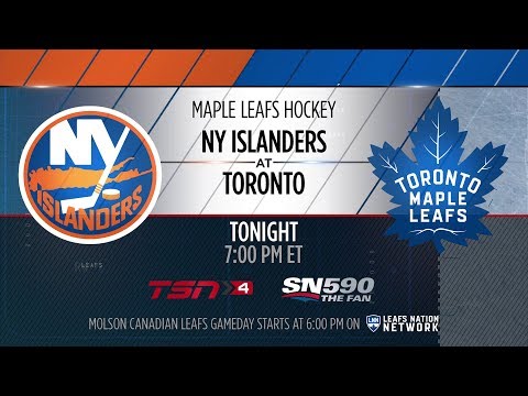 Molson Canadian Leafs Gameday: New York at Toronto - February 22, 2018