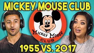 ADULTS REACT TO NEW MICKEY MOUSE CLUB (1955 vs. 2017)