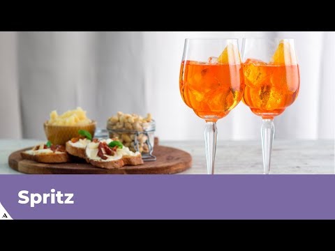 SPRITZ RICETTA ORIGINALE | Preparazione SPRITZ FATTO IN CASA con Aperol