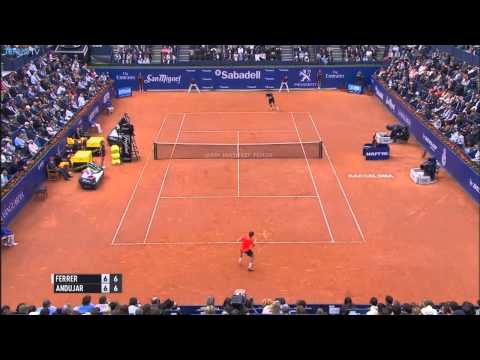 2015 ATP Barcelona Open Semi Final Highlights - feat. Nishikori & Ferrer