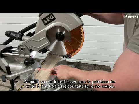 Scie à onglet radiale Ø 254 mm - 1800W - PS254L AEG Powertools