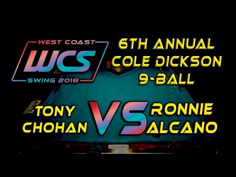 #9 - Ronnie ALCANO vs Tony CHOHAN / 6th Annual Cole Dickson 9-Ball