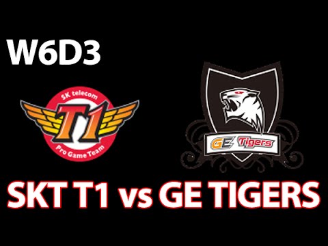 SKT T1 vs GE Tigers W6D3 Game 3