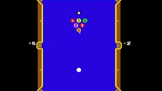 Arcade Game: Eight Ball Action (1984 Seatongrove Ltd (Magic Eletronics USA license))