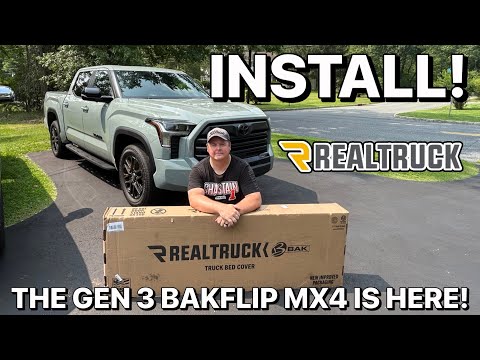 2025 Toyota Tundra Install: BAKFLIP MX4 (Gen 3) Tonneau Cover