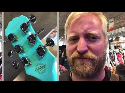 $99 Epiphone Les Paul SL - First impressions at Summer NAMM 2017