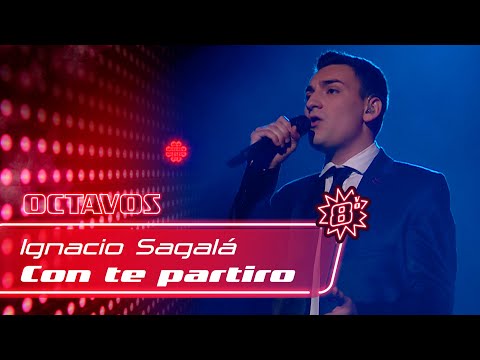 #TeamMontaner: Ignacio Sagalá - "Con te partirò" - Round of 16 - The Voice Argentina 2021