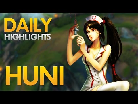 SKT T1 HUNI - Akali Top Lane - Daily Highlights