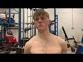 HUGE SHOULDER WORKOUT-16 year old bodybuilder!