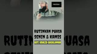 Download lagu Rutinkan Puasa Senin & Kamis || Ust. Khalid Basalamah., MA. mp3