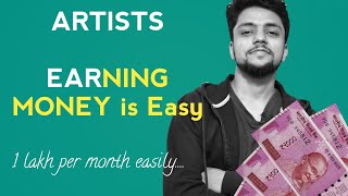 Making Money as an ARTIST | Fine Art Business