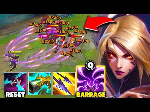 Kai'Sa but I can spam Q infinitely and it's completely broken (SPAM Q ROCKETS)