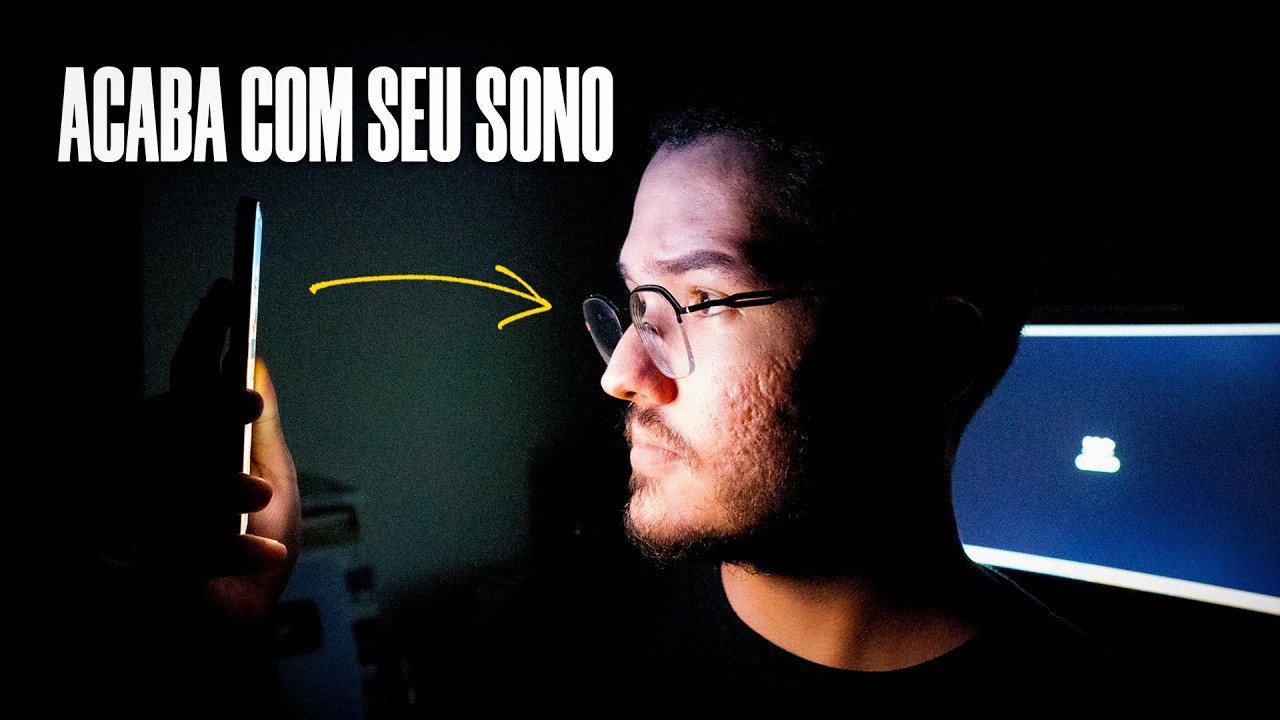 O PROBLEMA de USAR CELULAR de NOITE