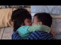 Cute Funny Kids Love And Kiss 2