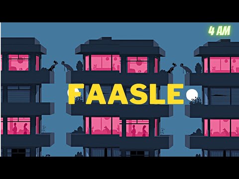 FAASLE-AADITYA RIKHARI |BEKARAR SI THI RAATEIN BESHUMAAR MRI YAADEIN SONG| A QUITE PLACE SONG| 4AM