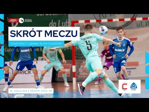 Constract Lubawa - Ruch Chorzów 13:1 SKRÓT 16. kolejka (2025/26)