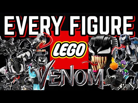 Every LEGO Marvel Venom Figure & Set EVER Made
