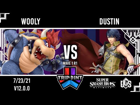 Tripoint Smash 106 - Wave 1 R1 - Wooly(Bowser) Vs. Dustin(Chrom)