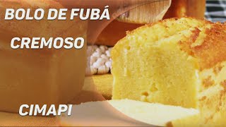 Bolo de Fubá Cremoso - Cimapi - Padaria 2000