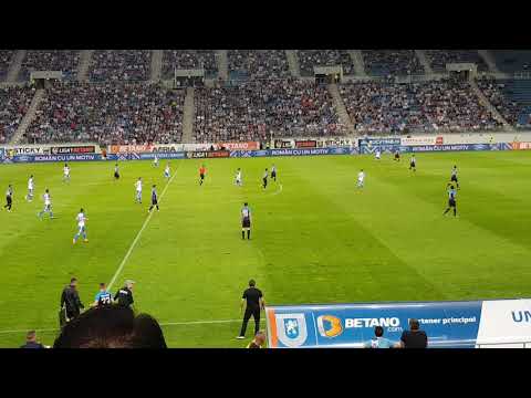 Hagi este agitat si aduce reprosuri propriului staff tehnic# U Craiova-Viitorul