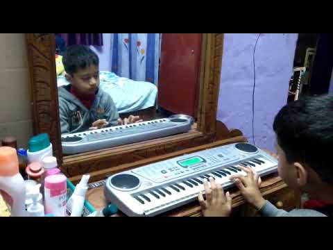 Sujoy playing happy birthday